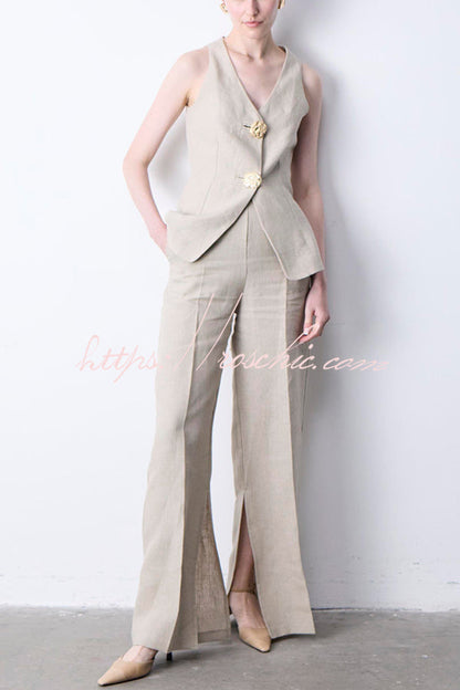 Well Tailored Pants with a Graceful Silhouette