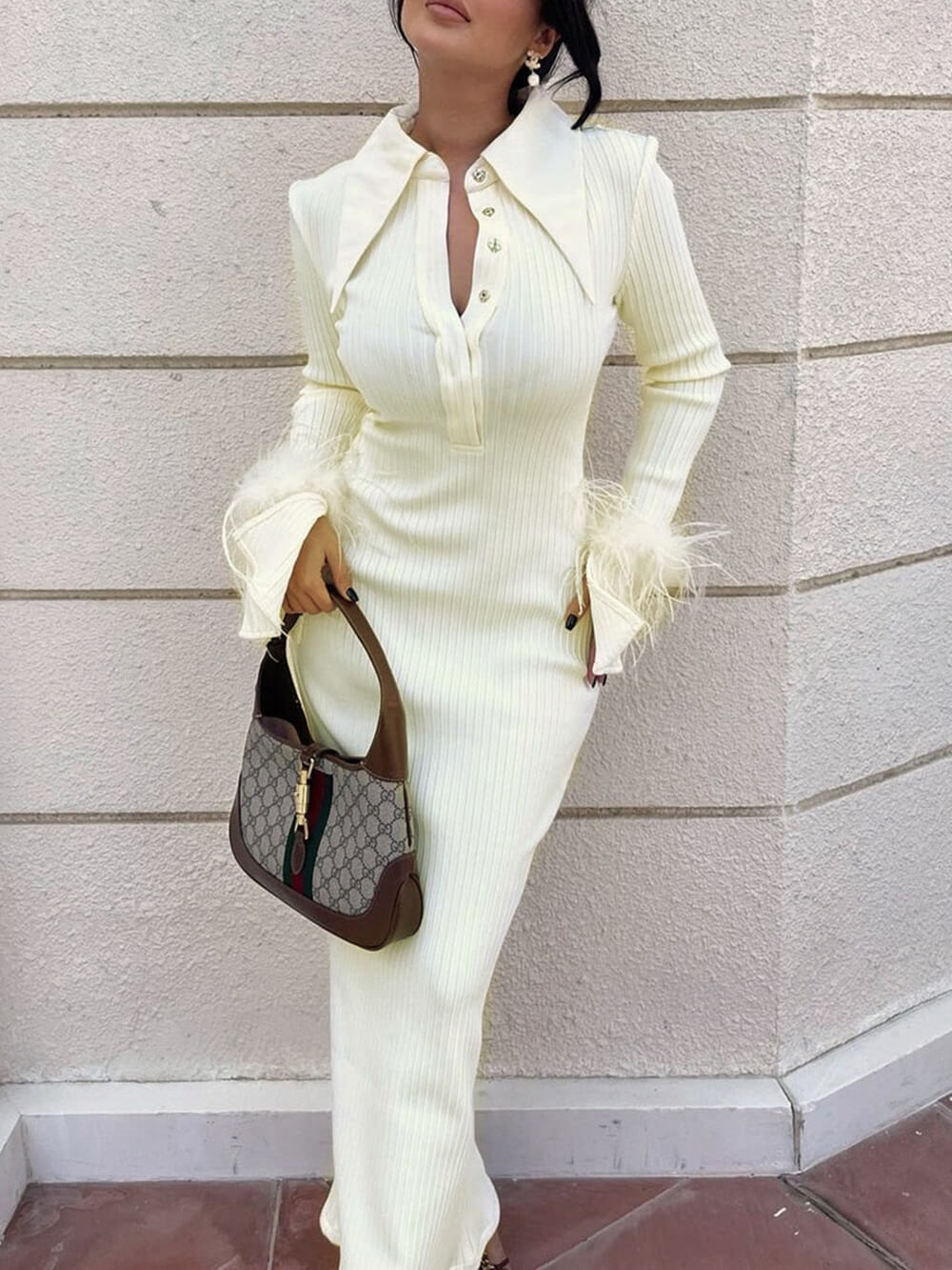 Classic Vintage Dress with a Flattering Fit