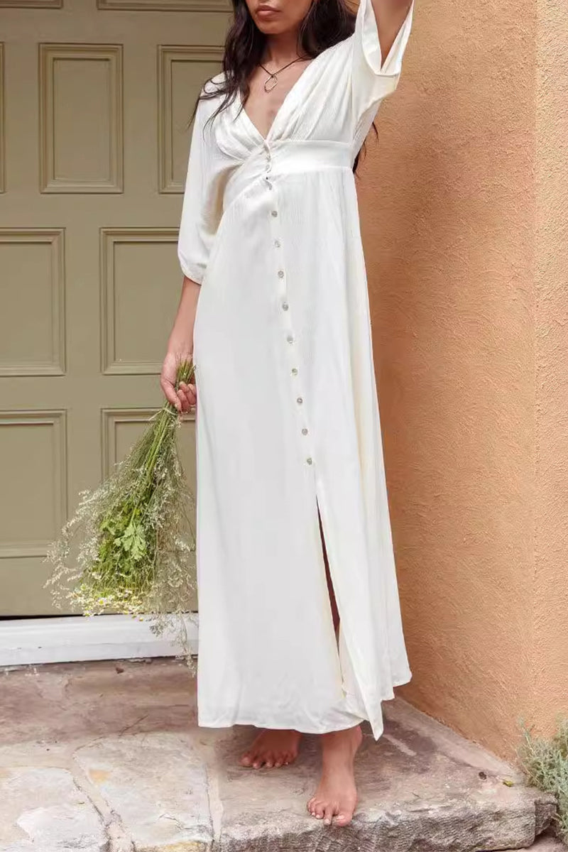 A Vintage Style Dress with Delicate Timeless Details