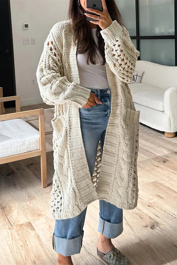 Beautifully Balanced Cardigan with Timeless Character