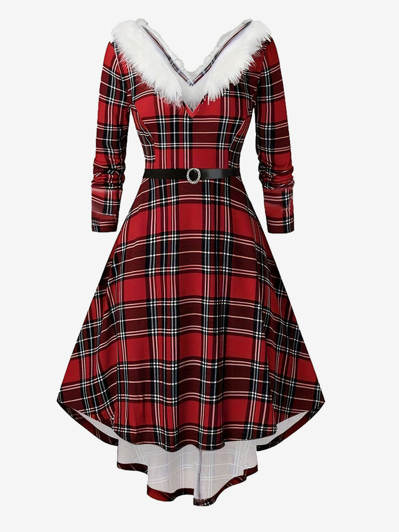 Classic Vintage Dress with a Flattering Fit