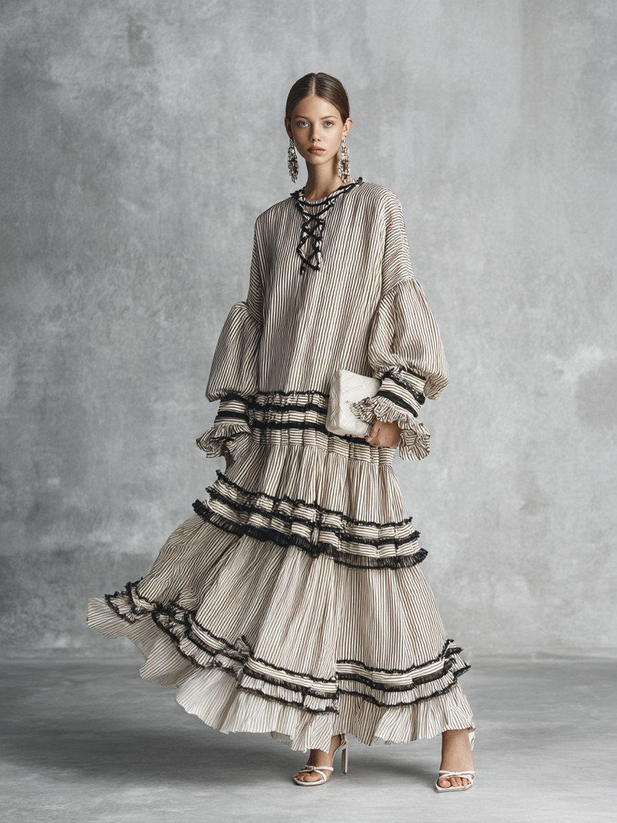 Well Tailored Dress with a Graceful Silhouette