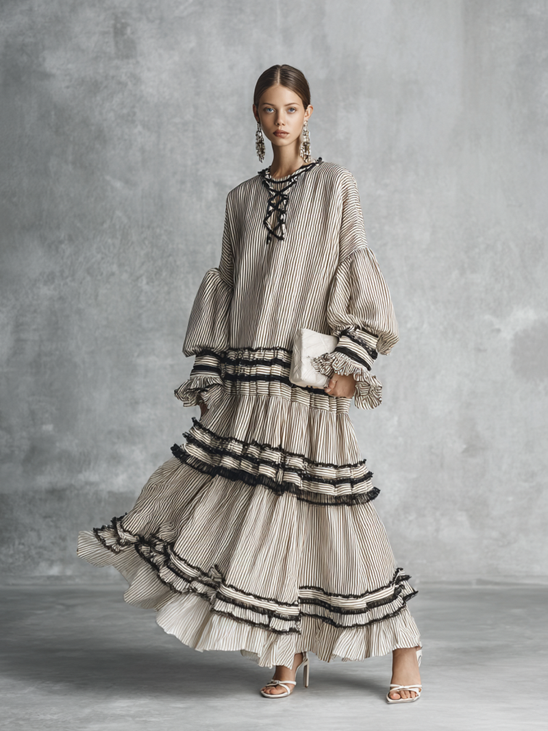 Well Tailored Dress with a Graceful Silhouette