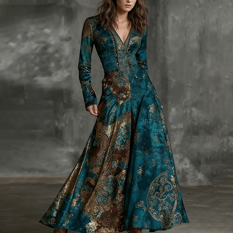 Classic Vintage Dress with a Flattering Fit