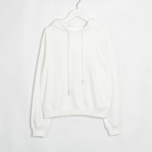 Only White Hoodie
