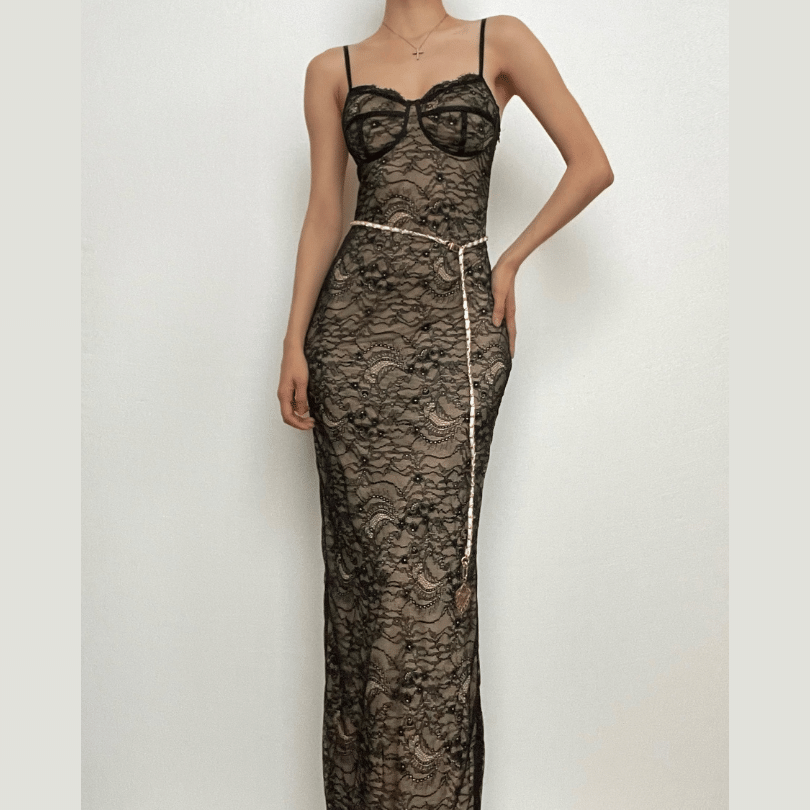 A Vintage Style Dress with Delicate Timeless Details