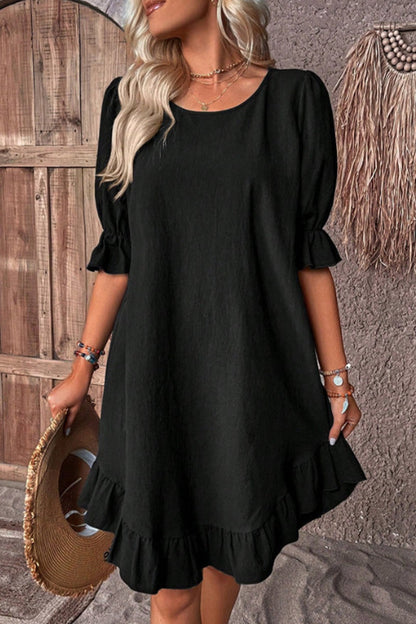 Classic Vintage Dress with a Flattering Fit