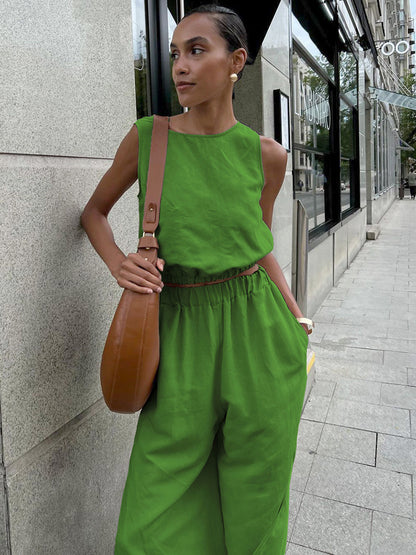 A Vintage Style Pants with Delicate Timeless Details