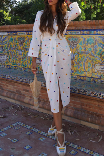 A Vintage Style Dress with Delicate Timeless Details