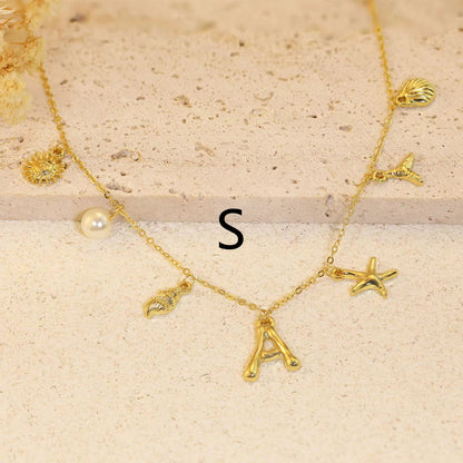 Gold Letter S
