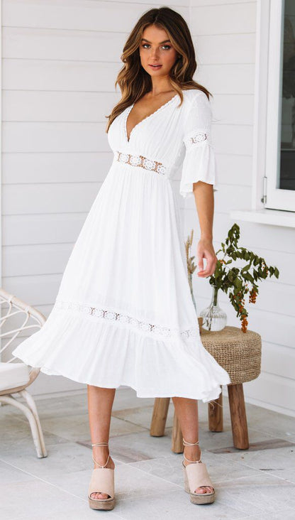 A Vintage Style Dress with Delicate Timeless Details