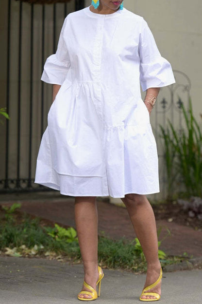 Elegantly Styled Dress for Everyday Wear