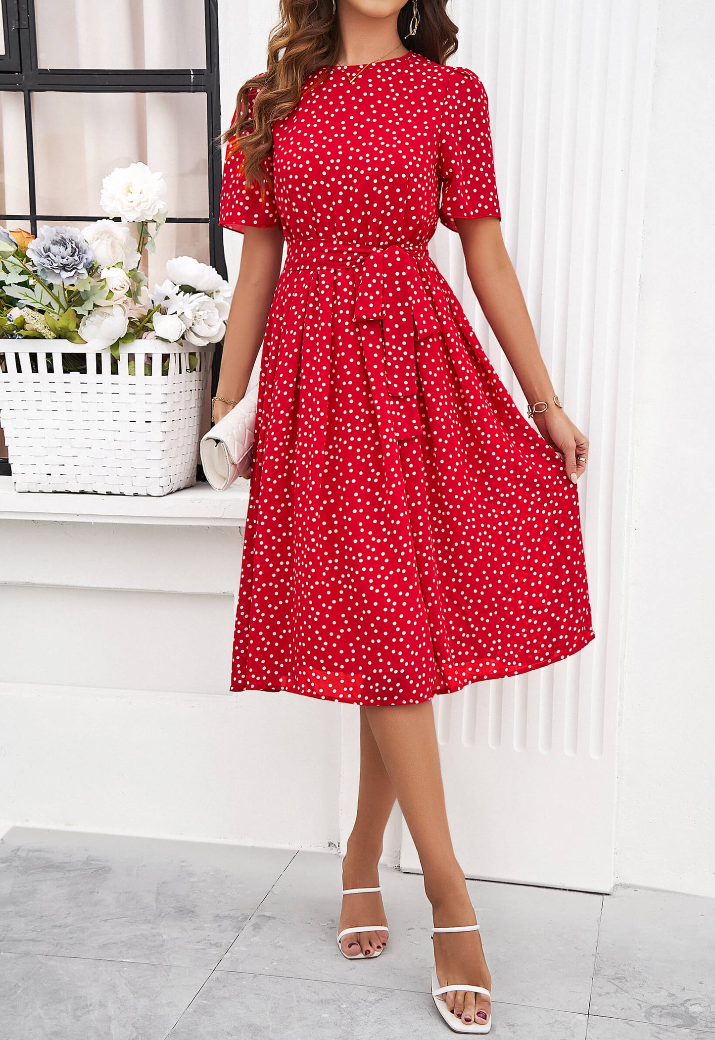 Classic Vintage Dress with a Flattering Fit