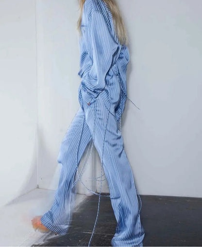 A Vintage Style Pants with Delicate Timeless Details