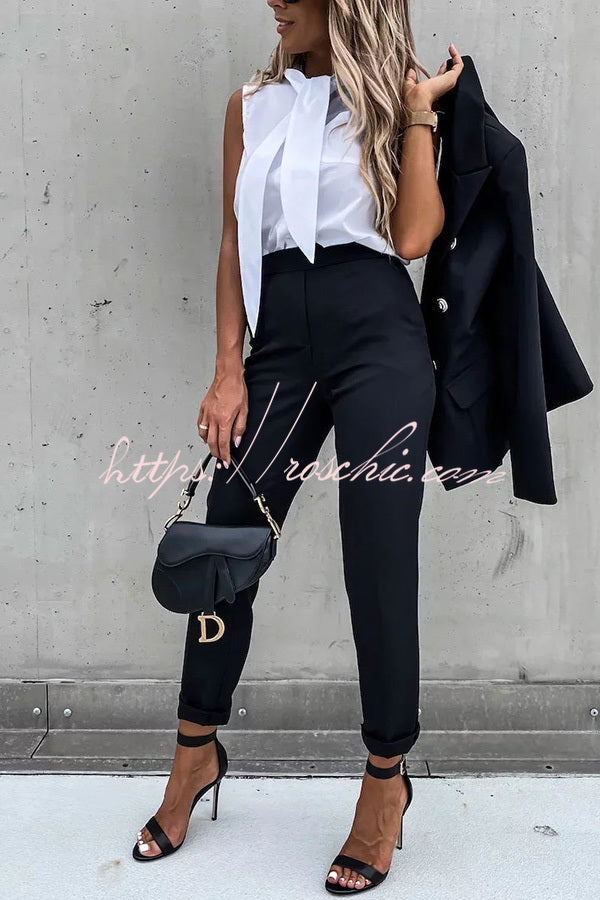 Well Tailored Pants with a Graceful Silhouette