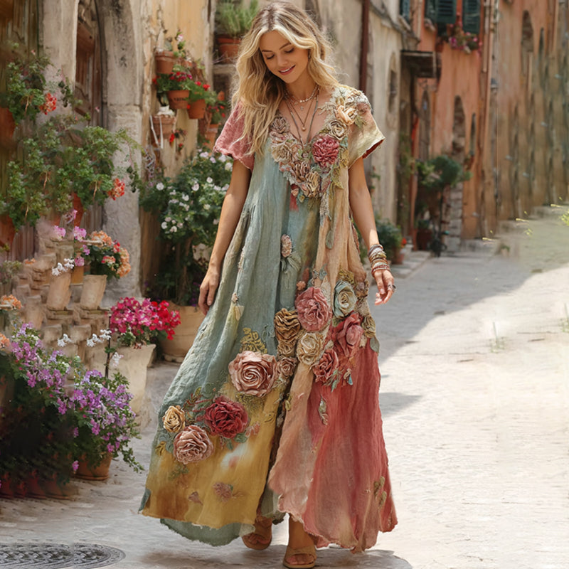 Classic Vintage Dress with a Flattering Fit