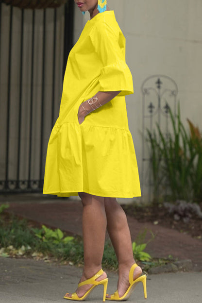 Elegantly Styled Dress for Everyday Wear