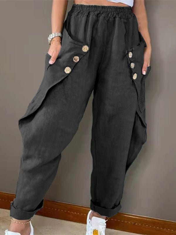 A Vintage Style Pants with Delicate Timeless Details