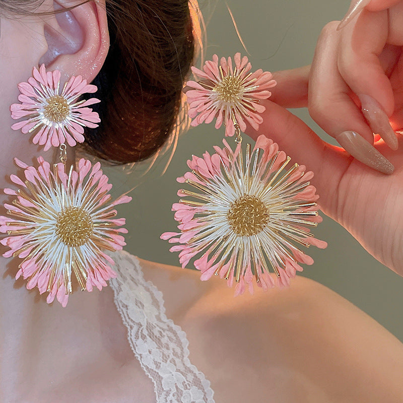 Beautiful Silver Earring with Unique Style