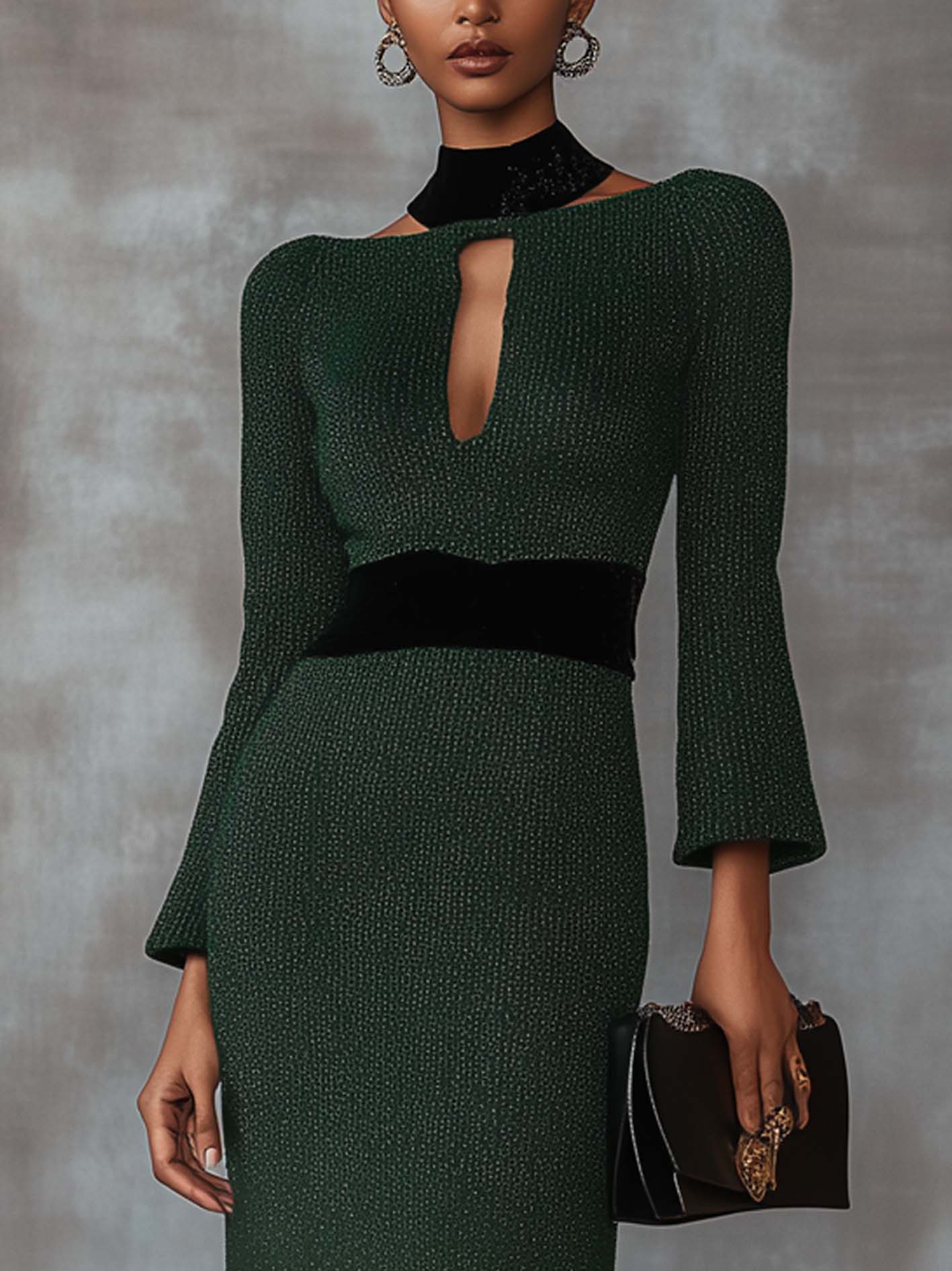 Elegantly Styled Dress for Everyday Wear