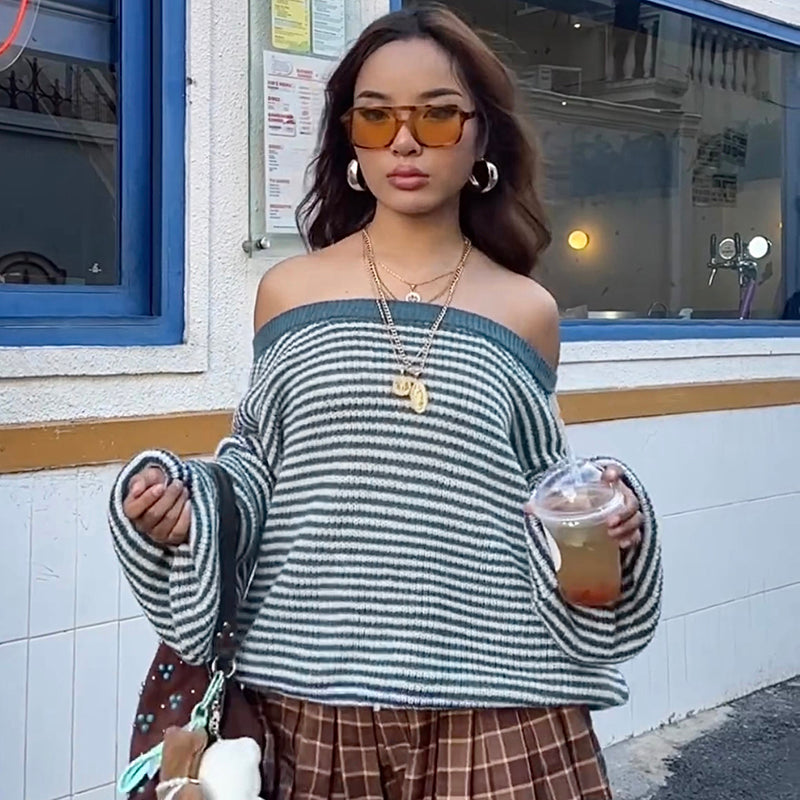 Vintage Inspired Sweater with a Contemporary Edge
