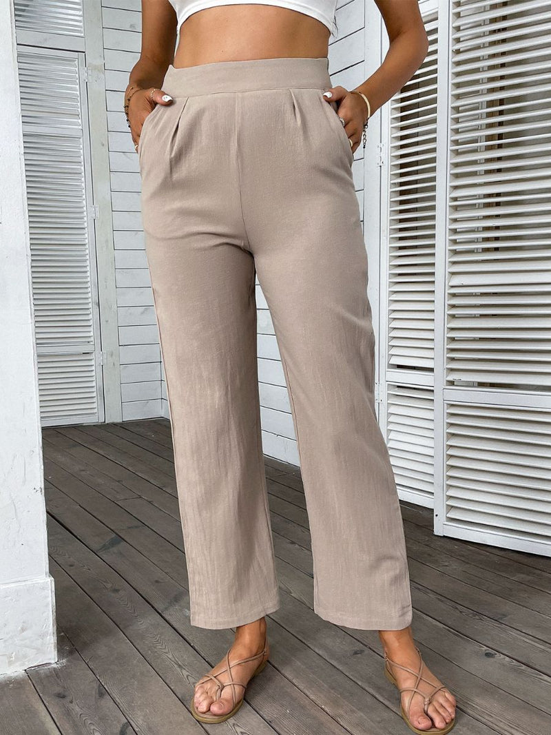 A Vintage Style Pants with Delicate Timeless Details