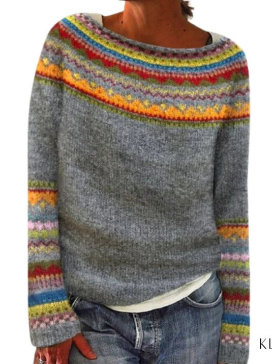 Well Tailored Sweater with a Graceful Silhouette