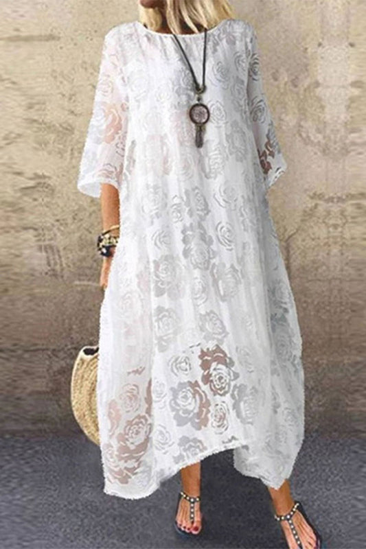 A Vintage Style Dress with Delicate Timeless Details