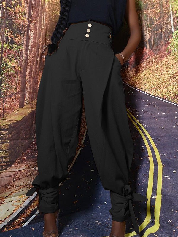 A Vintage Style Pants with Delicate Timeless Details