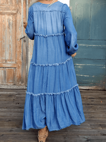A Vintage Style Dress with Delicate Timeless Details
