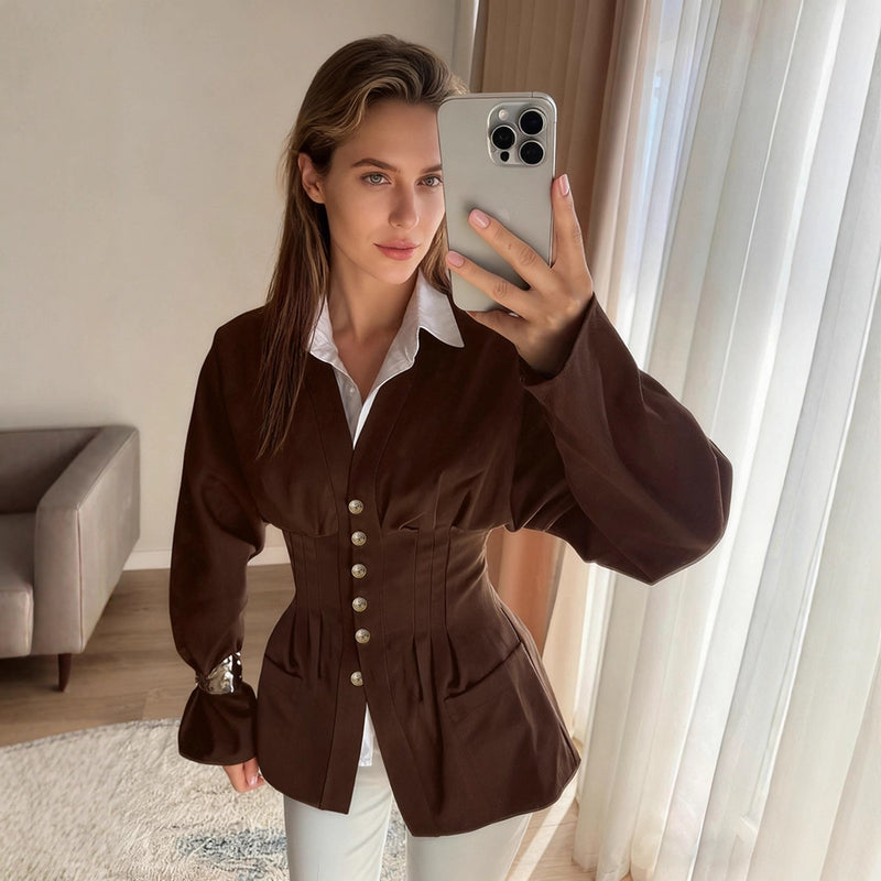 A Vintage Style Shirt with Delicate Timeless Details