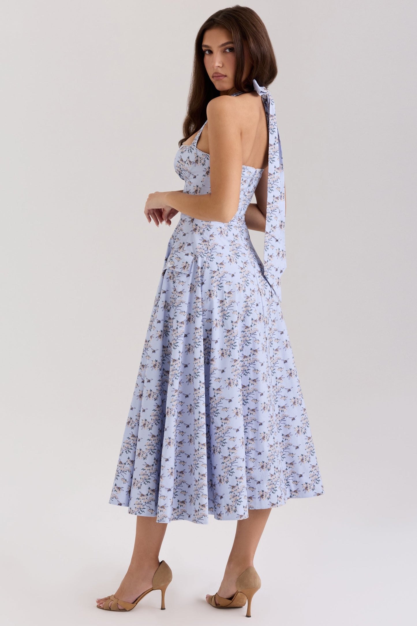 A Vintage Style Dress with Delicate Timeless Details