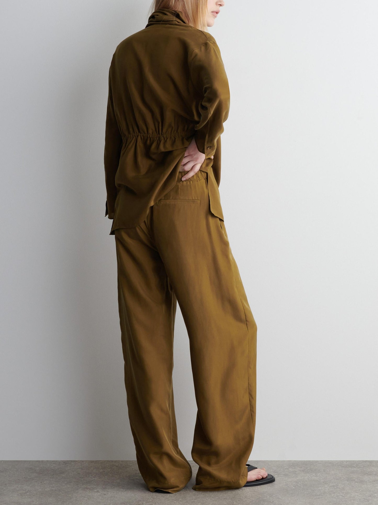 A Vintage Style Pants with Delicate Timeless Details