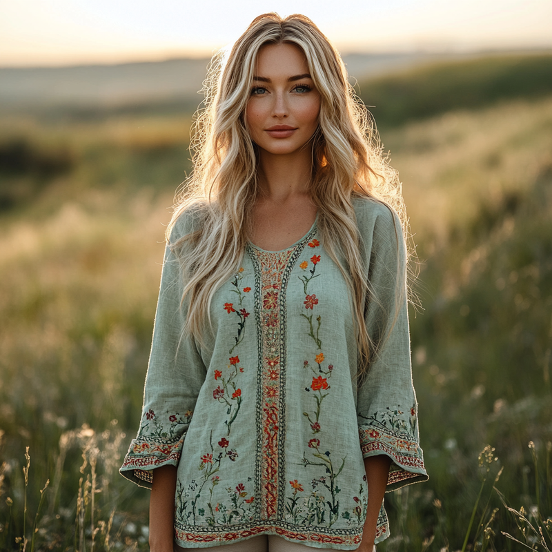 Effortlessly Elegant Blouse with a Timeless Design