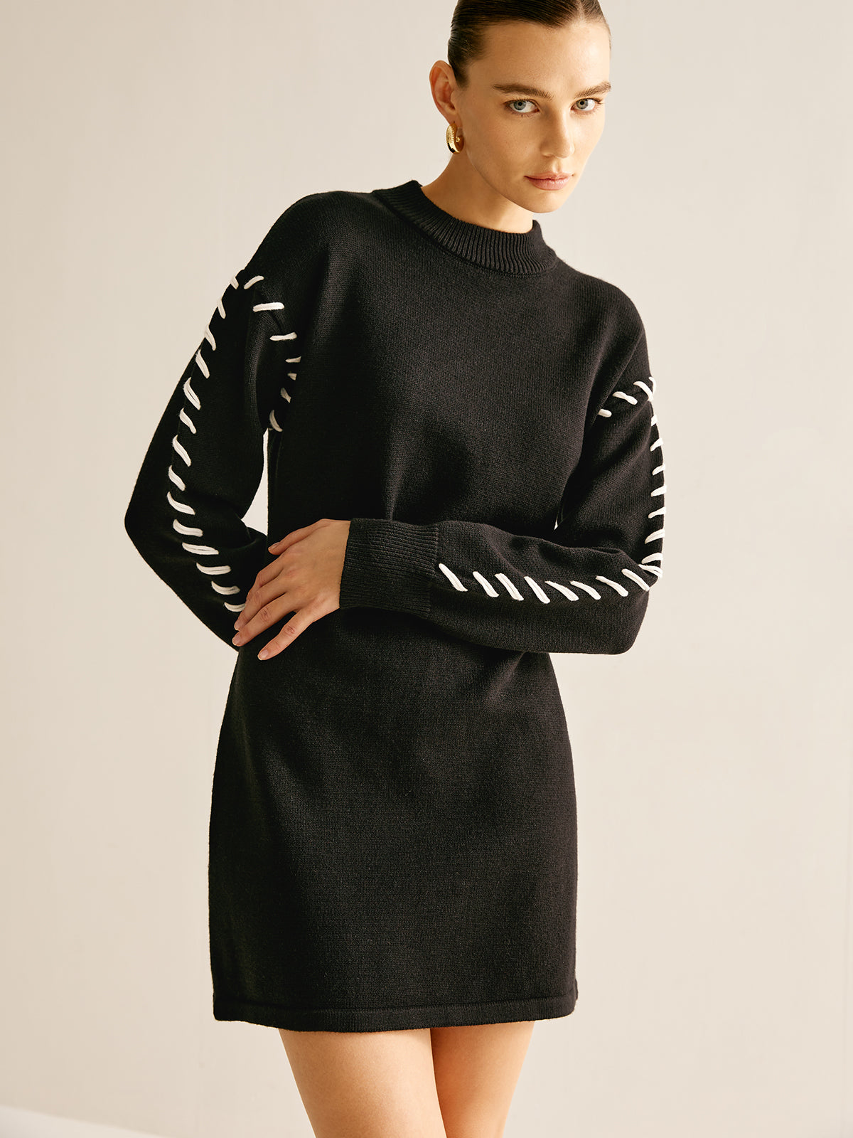Beautifully Finished Sweater in a Timeless Design