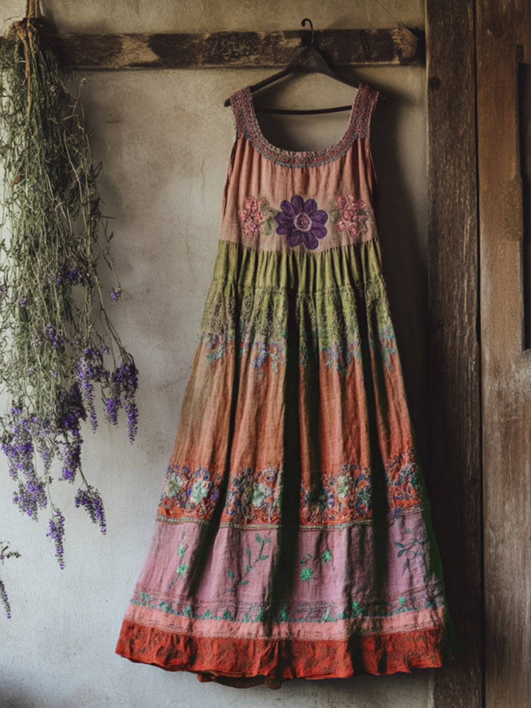 A Vintage Style Dress with Delicate Timeless Details