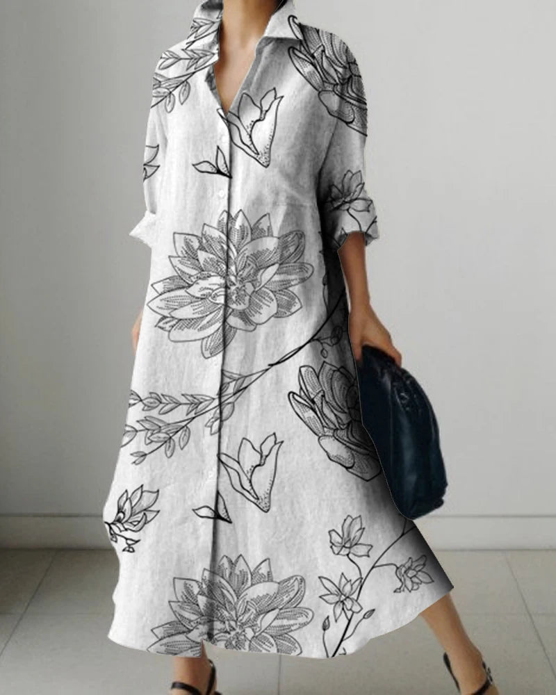 Well Tailored Dress with a Graceful Silhouette