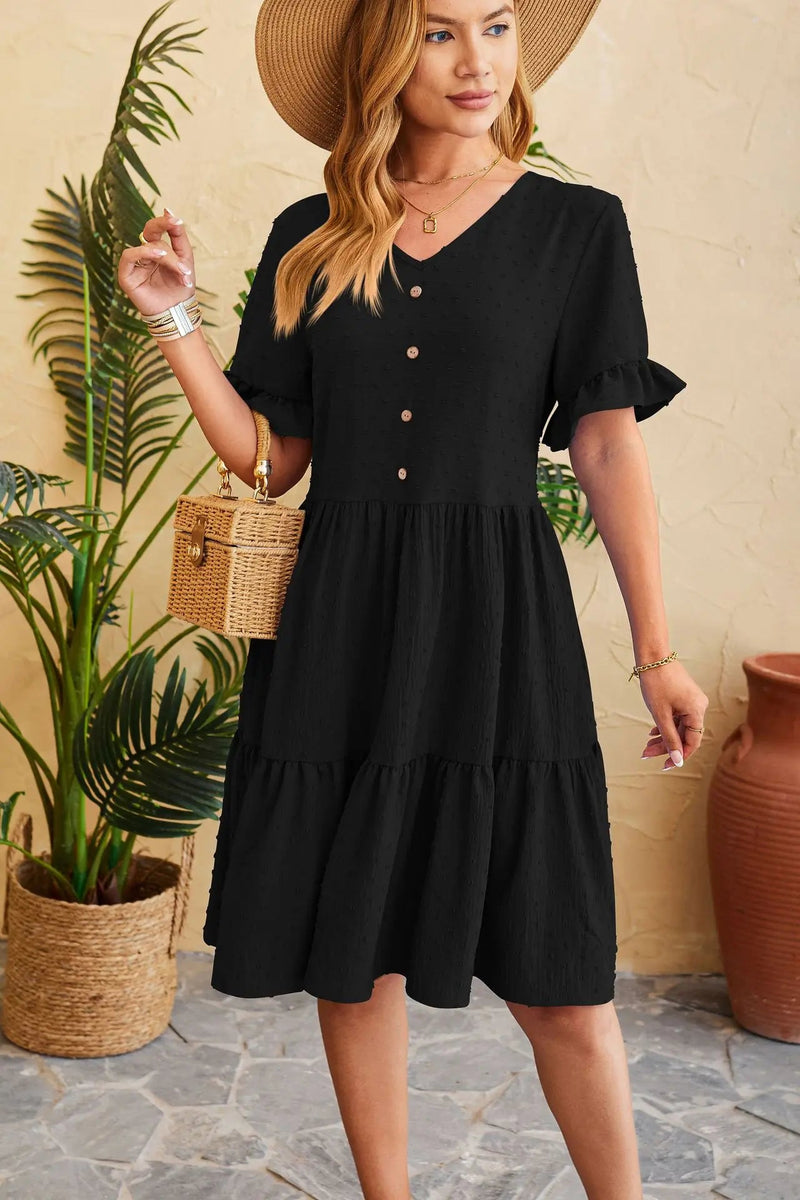 A Vintage Style Dress with Delicate Timeless Details