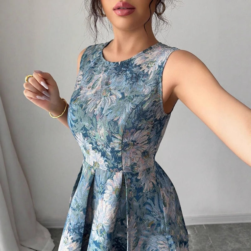A Vintage Style Dress with Delicate Timeless Details