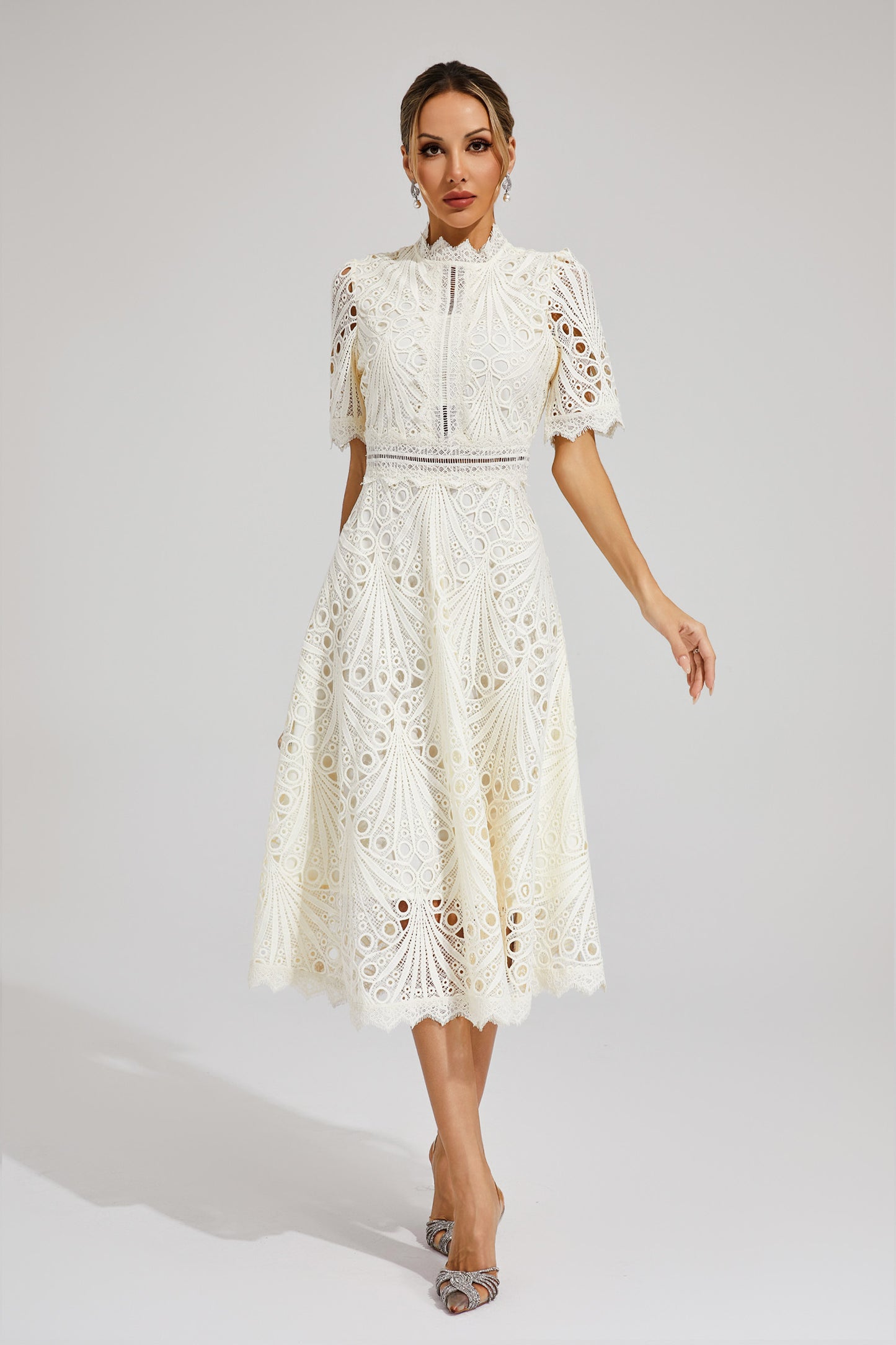 A Vintage Style Dress with Delicate Timeless Details