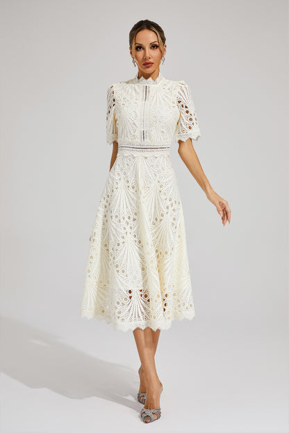 A Vintage Style Dress with Delicate Timeless Details