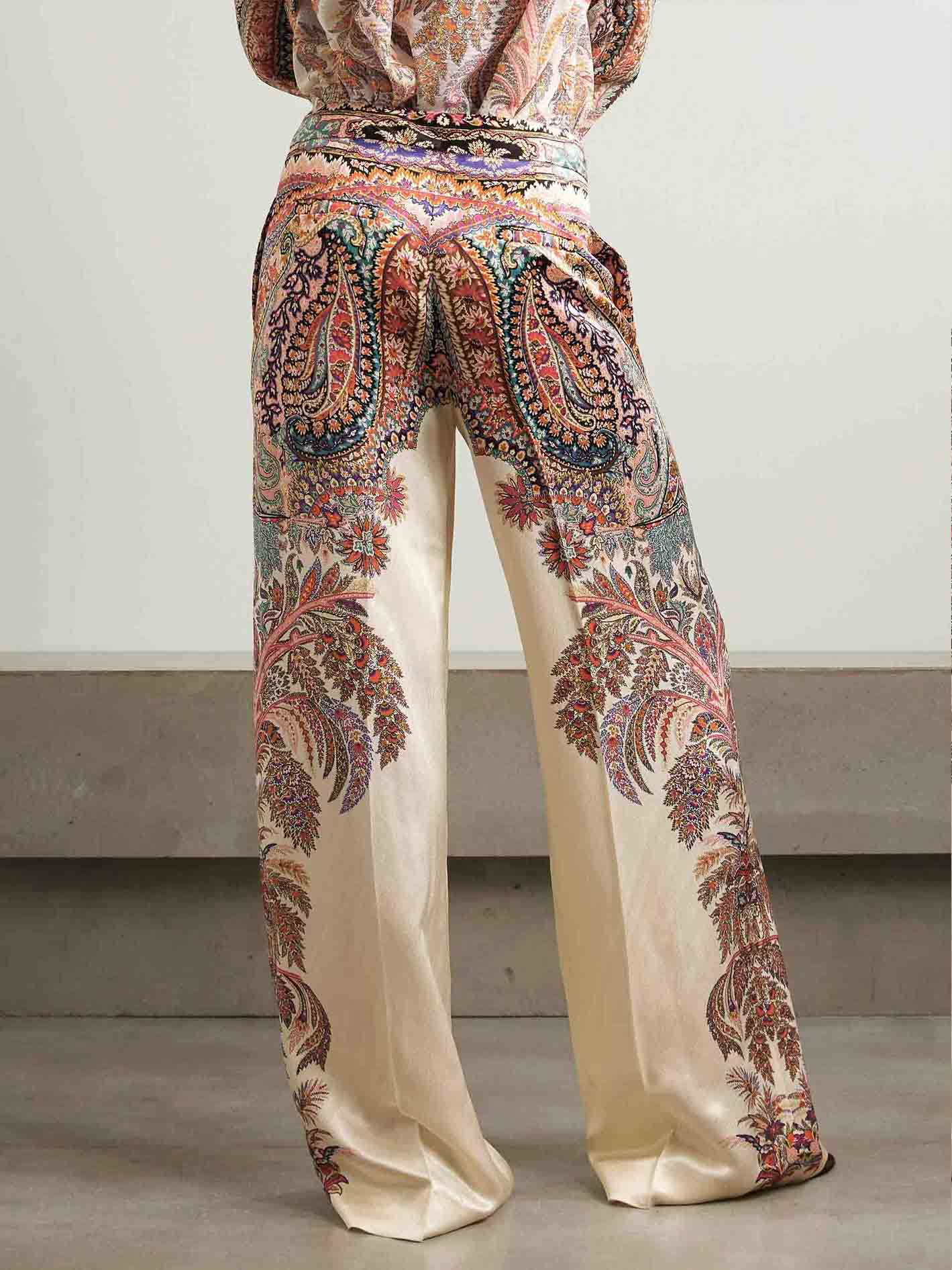 A Vintage Style Pants with Delicate Timeless Details