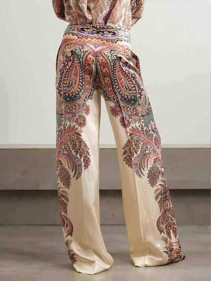 A Vintage Style Pants with Delicate Timeless Details