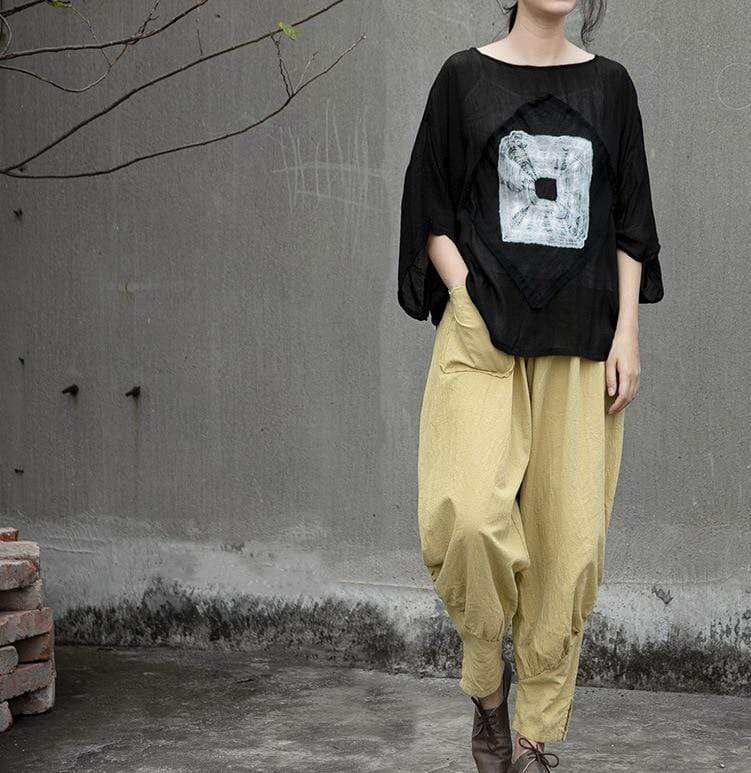 A Vintage Style Pants with Delicate Timeless Details