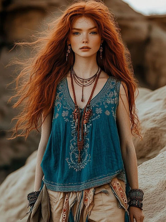 A Vintage Style Top with Delicate Timeless Details