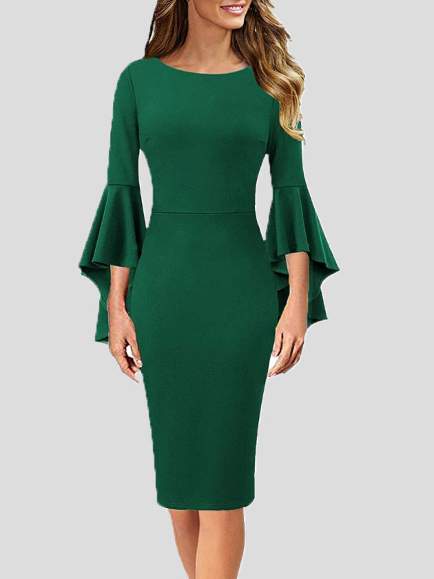 Elegantly Styled Dress for Everyday Wear