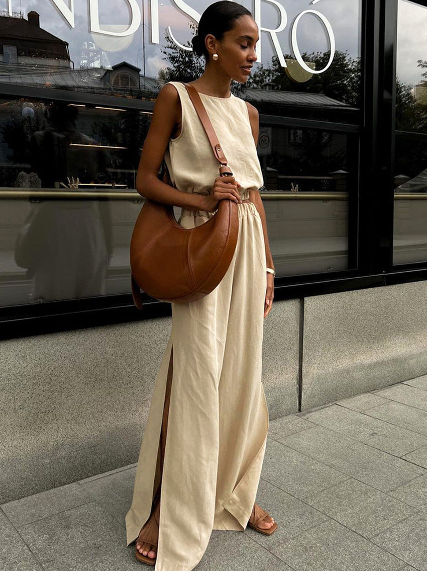 A Vintage Style Pants with Delicate Timeless Details
