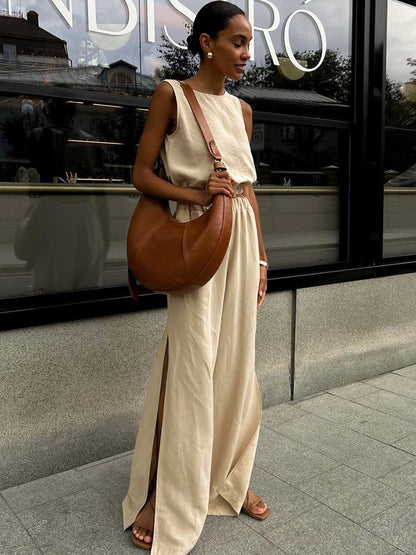 A Vintage Style Pants with Delicate Timeless Details