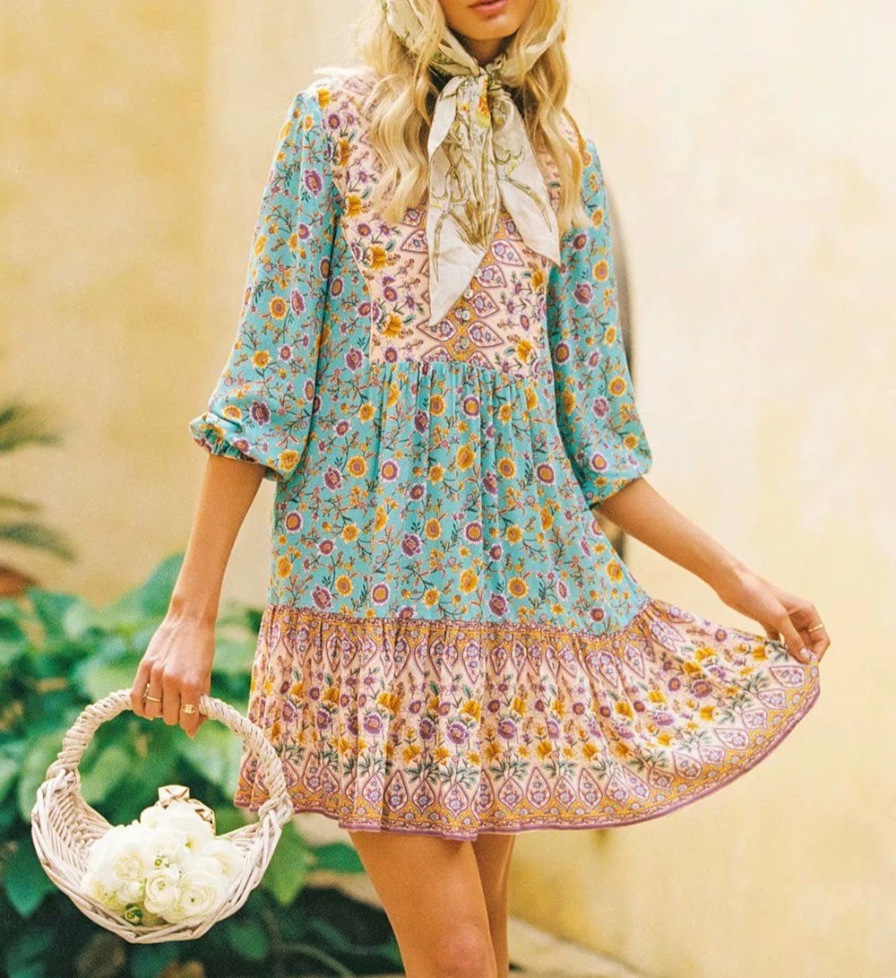 A Vintage Style Dress with Delicate Timeless Details
