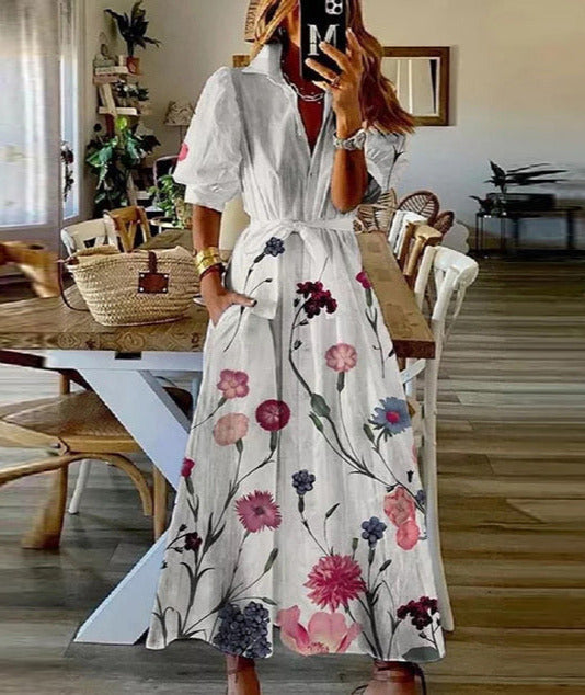 Classic Vintage Dress with a Flattering Fit